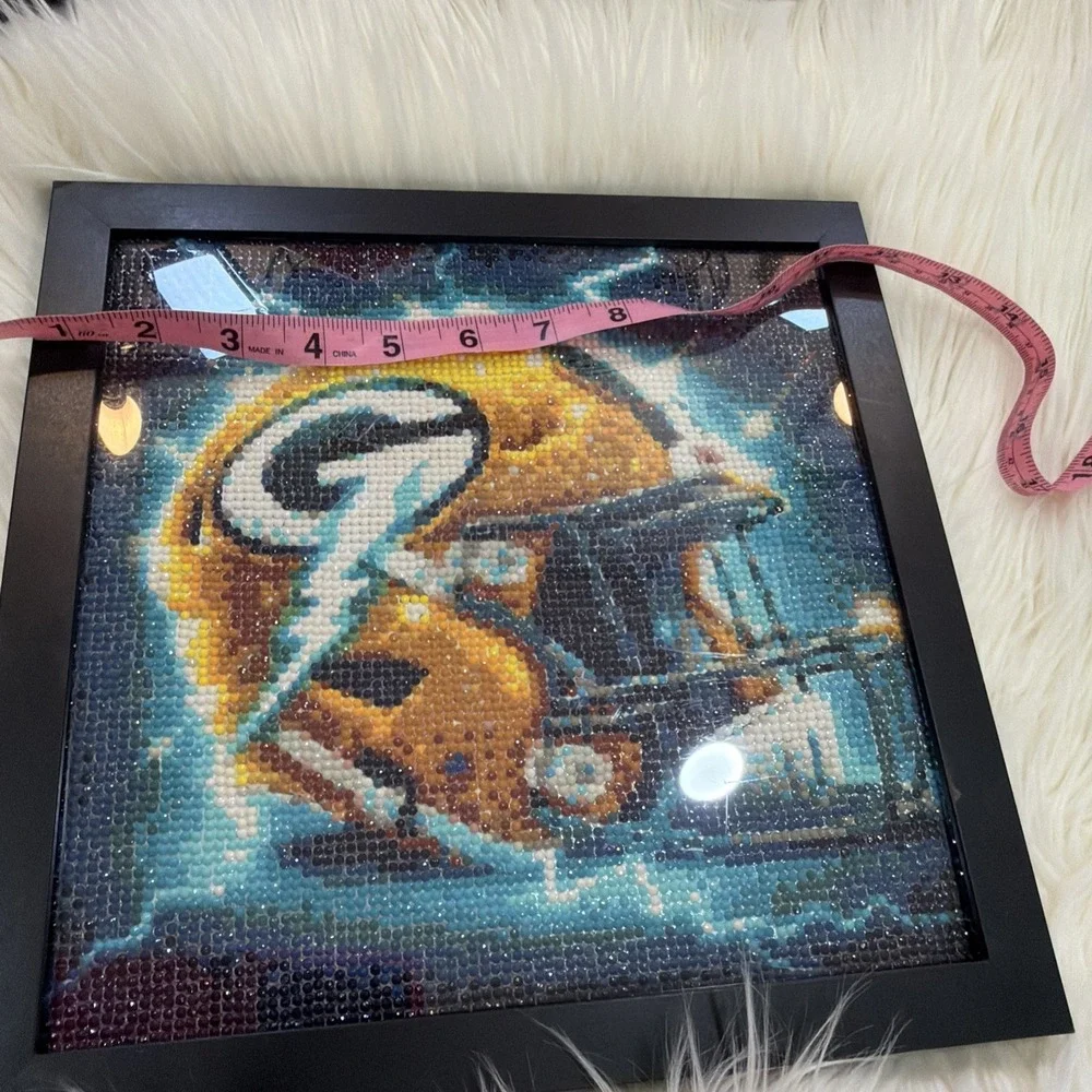 Green‎ Bay Packers Diamond Painting 3D Painting Framed Complete Football
